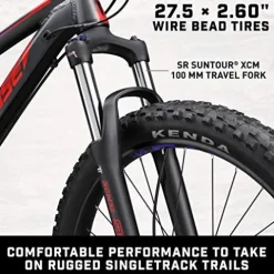 Mongoose Tyax Comp Mountain Bike Tectonic T2 Aluminum Frame Black