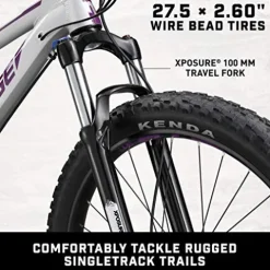 Mongoose Tyax Sport Mountain Bike Tectonic T2 Aluminum Frame White