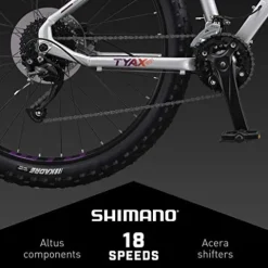 Mongoose Tyax Sport Mountain Bike Tectonic T2 Aluminum Frame White