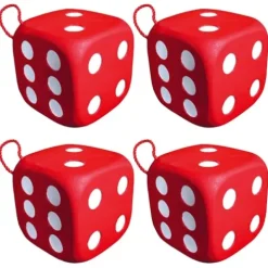 Morrell 4 Pack Archery Targets High Roller Foam for Crossbow & Compound Bow 13″ Red