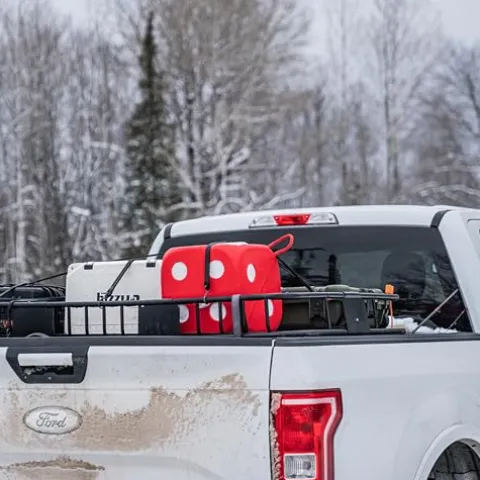 Morrell 4 Pack Archery Targets High Roller Foam for Crossbow & Compound Bow 13″ Red