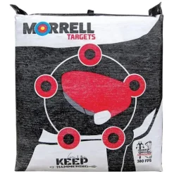 Morrell Keep Hammering Crossbow Archery Bag Target 54 lb 4 Pack White