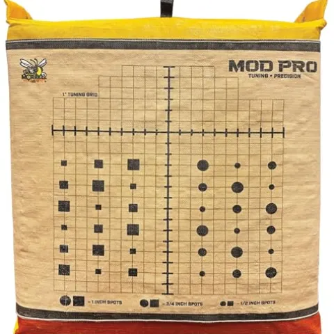 Morrell Yellow Jacket MOD Pro Archery Target with E-Z Tote Handle, 4 Pack Yellow