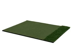 Motivo Golf StrikeDown Dual-Turf Master Golf Hitting Mat Green