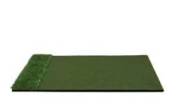 Motivo Golf StrikeDown Dual-Turf Tour Golf Hitting Mat Green
