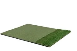 Motivo Golf StrokeSaver Tri-Turf Tour Golf Mat Green