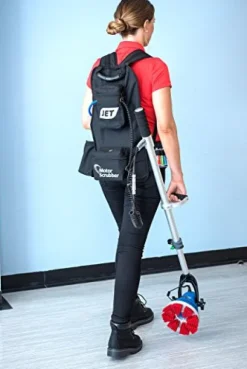 Motor Scrubber Jet Hand Held Portable Scrubber MSJET-1 Kit Blue