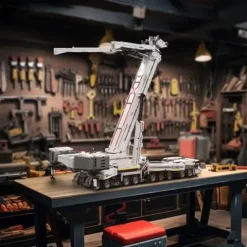 Mould King LTM11200 Technology Crane Building Set 8506 Pieces, APP Programmable White