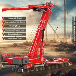Mould King Mobile Crane Building Kit RC Model 8,506 Pieces