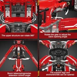 Mould King Mobile Crane Building Kit RC Model 8,506 Pieces