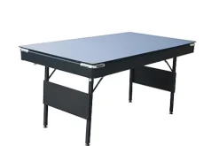MRISN 3 in 1 Multi Game Table Black+Blue