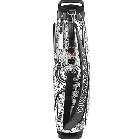 MU Sports 703W7155 Stand Bag White