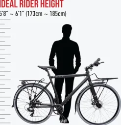 Muddy Fox Gridlock Urban Bike Black