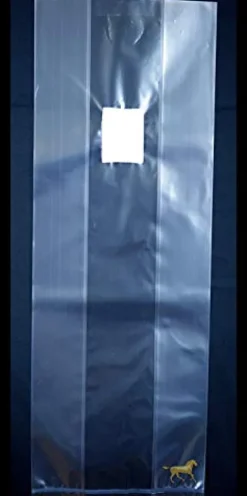 MushroomMediaOnline Unicorn Bag 3T for Mushroom Growers 1000 Count Clear