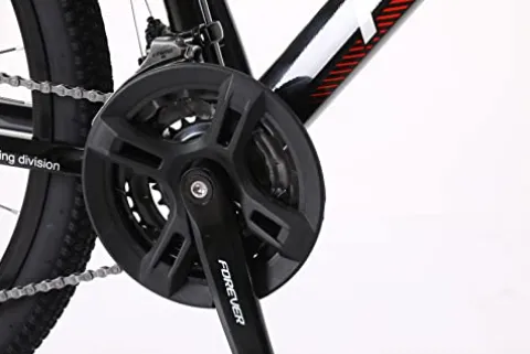 MXMO 27 Speed Adult Mountain Bike 26/27.5 Inch Aluminum Frame Dual Disc Brakes Red