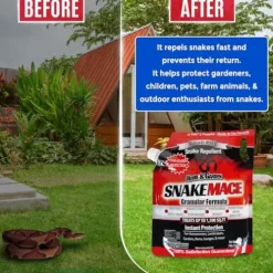 Nature’s MACE Snake Repellent Granules 125 lbs Red