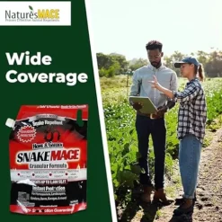 Nature’s MACE Snake Repellent Granules 125 lbs Red