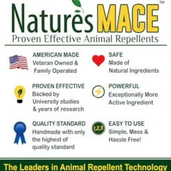 Nature’s MACE Snake Repellent Granules 125 lbs Red