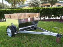 Newer Spreader Model 200 Silver Aluminum