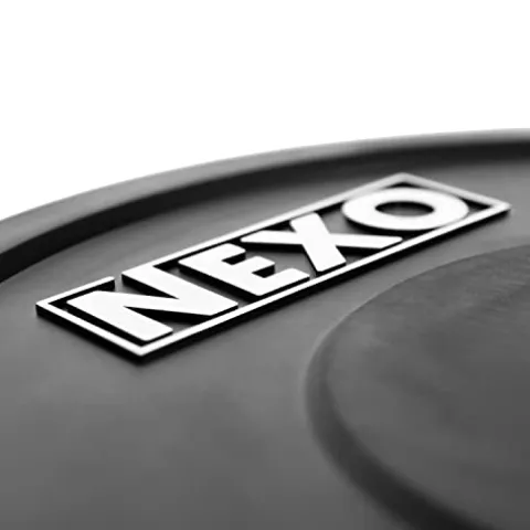 NEXO Fitness Bumper Plate Set – Premium Matte Black Finish – Cross Training Weight Plates