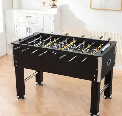 NicBex Multifunctional Foosball Table Game Black