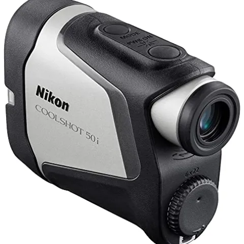 Nikon COOLSHOT 50i Golf Rangefinder with OLED Display & Magnet Mount Bundle