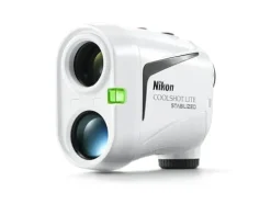 Nikon COOLSHOT LITE STABILIZED Golf Rangefinder White Black