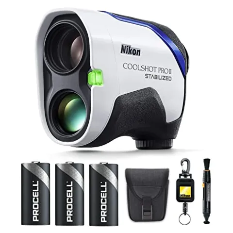 Nikon CoolShot Pro II Stabilized Laser Rangefinder White