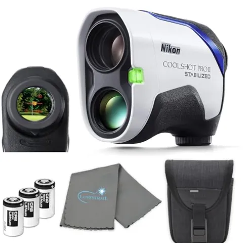 Nikon COOLSHOT ProII Golf Laser Rangefinder White