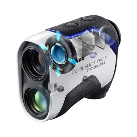 Nikon COOLSHOT ProII Golf Laser Rangefinder White
