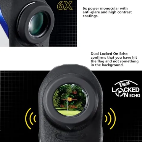 Nikon COOLSHOT ProII Golf Laser Rangefinder White