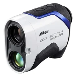 Nikon COOLSHOT PROII STABILIZED Golf Rangefinder White Blue Black