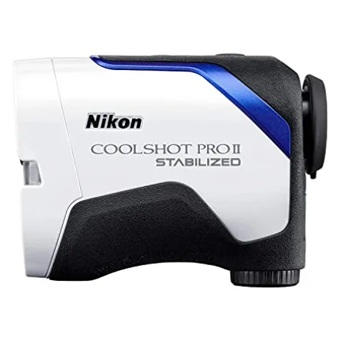 Nikon COOLSHOT PROII STABILIZED Golf Rangefinder White Blue Black