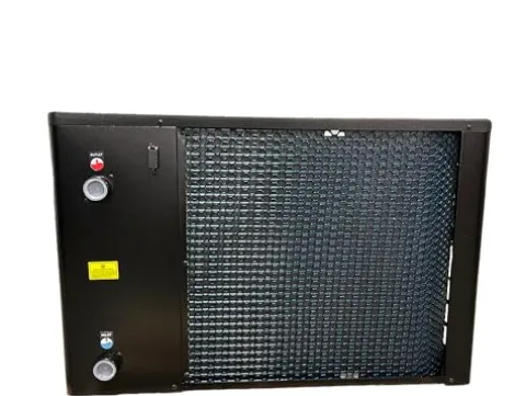 Nirvana Heat Pump NE75 AHRI Certified Spa and Swimming Pool Heater, 73,500 BTU, 15K Gallon Gray/Black