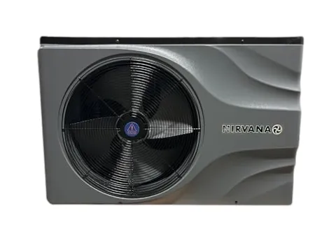 NIRVANA NE55 AHRI Certified Spa & Pool Heat Pump 55,000 BTU Gray/Black