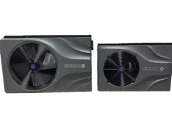 NIRVANA NE55 AHRI Certified Spa & Pool Heat Pump 55,000 BTU Gray/Black