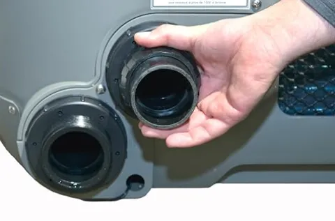 NIRVANA TR110SF AHRI Certified Spa & Pool Heat Pump 108,000 BTU Gray/Black