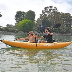 NIXY Tahoe Inflatable Kayak Yellow