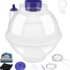 nLn Hope Balloon Filling Machine Kit with Air Pump & Expander Tool Transparent