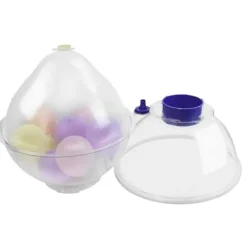 nLn Hope Balloon Stuffing Machine Set Purple/Transparent