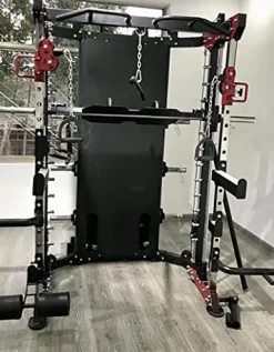 NNI FITNESS 2023 Commercial Smith Machine Red