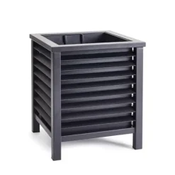 None Black Iron Planter Black