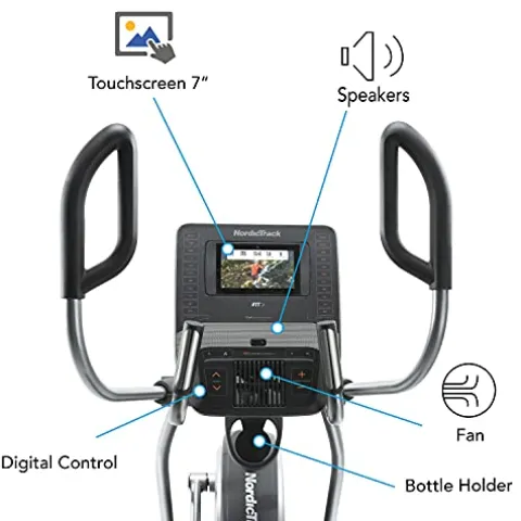NordicTrack Commercial 9.9 Elliptical Black