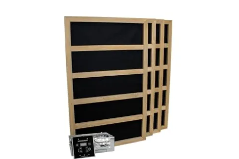Northern Lights Group Infrared Sauna Heater Package Digital Controller 1200W 240VAC