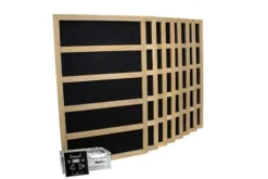 Northern Lights Group Infrared Sauna Heater Package Digital Controller 2400W 240VAC