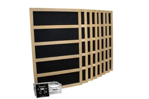 Northern Lights Group Infrared Sauna Heater Package Digital Controller 2400W 240VAC