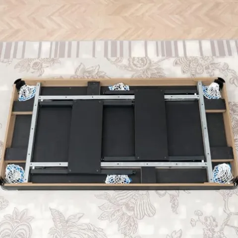 NovaVale 5.5Ft 3-in-1 Folding Billiard Table Green