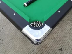 NovaVale 5.5Ft 3-in-1 Folding Billiard Table Green