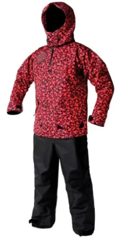 NP Surf Lucifer Full Drysuit Black/Red Small