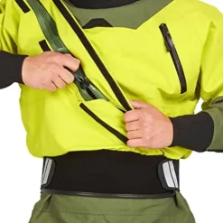 NRS Men’s Axiom GORE-TEX Pro Dry Suit Chartreuse XXL
